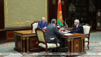 Photo of Lukashenko meets with Industry Ministry officials