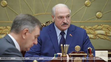 Photo of Lukashenko calls for efforts to keep Belarus’ industry on track, warns Western spies