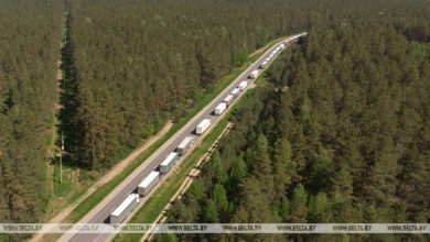 Photo of Over 1,200 trucks stranded at Belarus’ border with EU