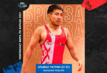 Photo of Belarus’ Aryan Tsiutryn wins bronze at World Wrestling Championships in Norway