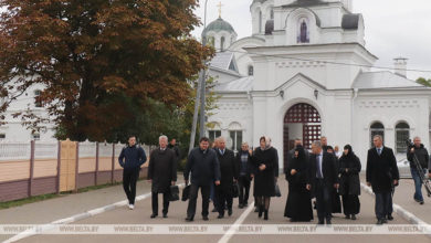 Photo of Kochanova at Savior and St Euphrosyne Convent in Polotsk | Belarus News | Belarusian news | Belarus today | news in Belarus | Minsk news | BELTA