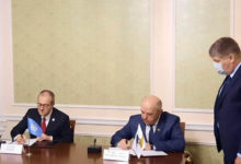 Photo of EEC, WHO/Europe sign memorandum of understanding