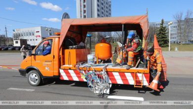 Photo of Дорожную разметку в Минске ночью нанесут на 7 участках