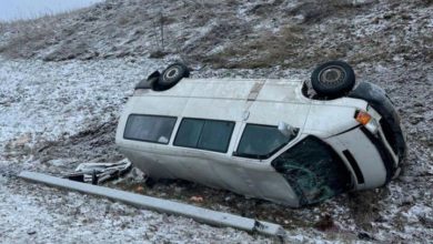 Photo of В России опрокинулся микроавтобус с белорусами. Один человек погиб