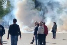 Photo of В Херсоне продолжаются акции против российских оккупантов и их псевдореферендума. ФОТО