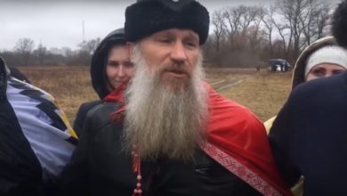 Photo of В Гомеле сектанты «Волшебных войск специального назначения Руси» провели обряд перед силовиками. ВИДЕО