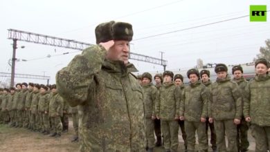 Photo of В Беларусь продолжают прибывать техника и военнослужащие из России. Их все также встречают с хлебом-солью. ФОТО