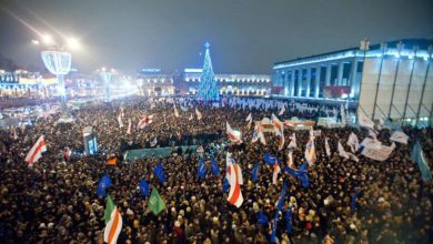 Photo of Одна из самых массовых акций протеста против режима Лукашенко. «Плошчы-2010» сегодня исполняется 12 лет. ФОТО