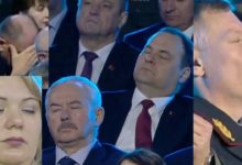 Photo of Чиновники массово засыпали во время выступления Лукашенко. ВИДЕО