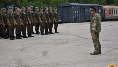 Photo of В Брест прибыл российский военный эшелон. ФОТО