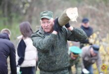 Photo of Палки, бревна, два кола: в Бресте начали «строить» республиканский центр патриотического воспитания. ФОТО