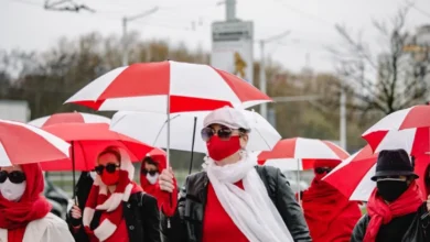 Photo of В Минске за зонт задержали беременную женщину