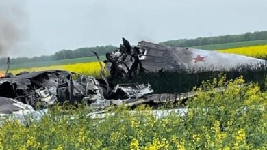 Photo of В России после «выполнения боевого задания» разбился бомбардировщик-ракетоносец. Его сбили ВСУ. ВИДЕО