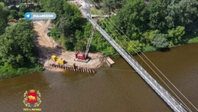 Photo of «Экстрим обеспечен». Часть самого длинного подвесного моста Беларуси сделают стеклянным. ВИДЕО