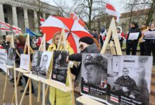 Photo of Белорусы в Литве вышли на протест из-за отсутствия поддержки воевавших за Украину