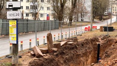 Photo of В Минске прокладывают трубы по территории бывшего еврейского кладбища.  ФОТО